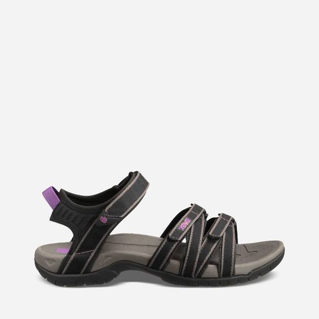 Teva Women's Tirra Walking Sandals 3794-860 Black/Grey Sale UK
